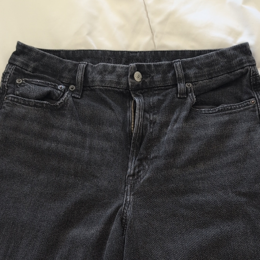 Dreamy Drape Curvy High Waisted Wide Leg jean